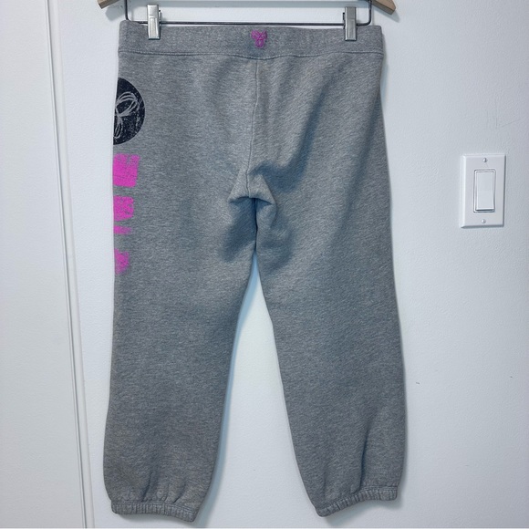 TNA Cropped/Capri Fleece Sweatpants with Drawstring - Small - Picture 3 of 5